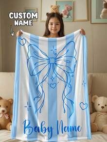 1 Stück personalisierte Decke, Textdecke, DIY Decke, Musterdecke, Gedenkdecke. Wandteppich, Fotoporträt Deckendesign, geeignet für Mädchen, Jungen, Erwachsene, Valentinstag, leicht, Baby Decke, personalisierte Decke, personalisierte Fotodecke