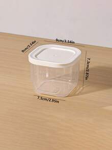 Awaoko 8pcs Stackable Spice Jars Set With Lids - Made Of PP Material, Detachable Spice Boxes For Spices, Herbs, Seasonings, Multi-Purpose Kitchen Organization And Food Storage - Multicolor - View 4