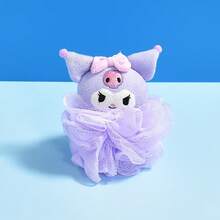 Miniso Sanrio Characters Bath Bomb (Assorted) | Top 4 Hits, Surprise Mascots, Essential Oils - Home SPA Luxury Kuromi (1PC)