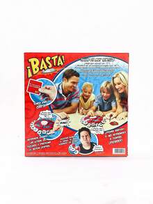 Nuevos juegos de mesa españoles, juego de mesa familiar de paquete rápido, letras de pensamiento rápido, juegos de palabras familiares, versión en español - rojo - Ver 12