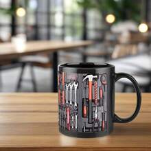 1pc 11oz Large Ceramic Funny Tool Box Shaped Coffee Mug - Inspirational Gift For Birthday, Party, Holiday - Unique Drinkware For Restaurant, Cafe, Home And Office - 11OZ - View 12