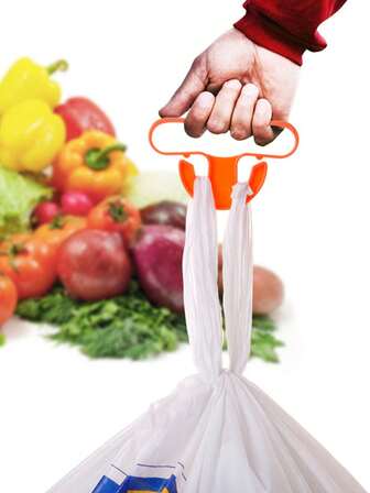 1/2/5件购物袋支架，用于携带购物袋手柄支架，超市购物配件