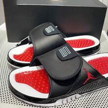 JORDAN HYDRO XI RETRO 男士凉鞋、沙滩鞋、拖鞋 FN2452-006 - 黑/灰黑/灰 - 查看 2