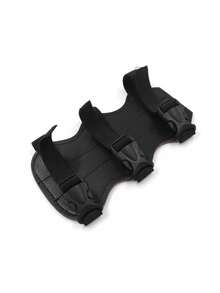 Adjustable Pu-Leather Archery Arm Guard & Wristband - Forearm Protector Bracer For Right Or Left Hand With Secure Buckle Straps; Breathable, Shock-Resistant, Lightweight Bow Wrist Guard For Recurve & Compound Bows