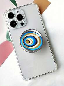 Devil's Eye Creative Mobile Phone Bracket Evil Eye Personalized Desktop Support Portable Paste Slouchy Desktop Support. - Multicolor - View 7