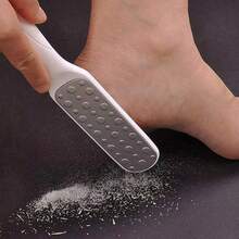 Double Side Foot File Callus Remover For Dead Skin Professional Pedicure Tools Stainless Steel Foot Pedicure Tools - 白色 - 查看 4