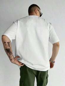 1Pcs 2026 F@K Around & Find Out Graphic Tee,180G Cotton Graffiti Print Short Sleeve Crop Top Summer Streetwear Gift - 白色 - 查看 2