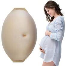 Bụng bầu giả như thật, đồ bầu nhẹ và thoáng khí, thích hợp làm đạo cụ chụp ảnh nhập vai và biểu diễn sân khấu (không có thắt lưng) - Nhiều màu - Xem 2