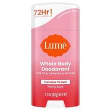Lume Whole Body Women's Stick Deodorant Peony Scent Aluminum 2.2oz Fresh Long Lasting Protection For Daily Use - Mặc định - Xem 10