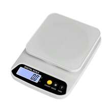 SOKANY 1kg/1g Compact Kitchen Scale, White, Precise Cooking Measurement, Convenient Kitchen Tool (Batteries Not Included) - White - View 7