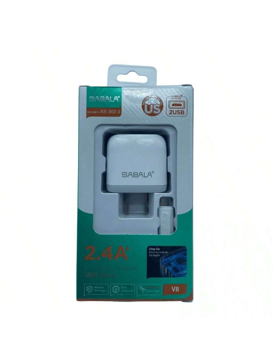CARGADOR SABALA CABLE V8, 15W