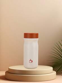 1pc Fashionable Mini 316 Stainless Steel Double Wall Insulated Tumbler, Hiking Leisure Cup, Women's Pocket Cup, Minimalist Style Gift Cup, Flat Bottom Cup