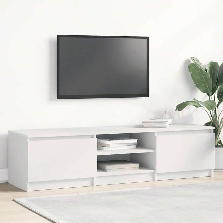 vidaXL TV-Schrank Weiß 140*40*35,5 cm Holzwerkstoff
