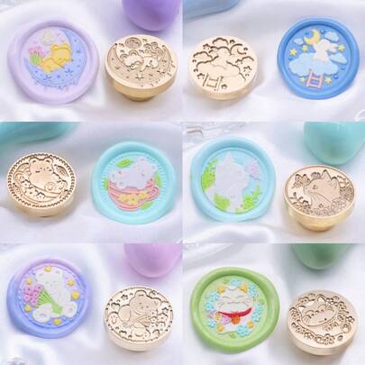 Panda Wax Seal Stamp - Perfect For Love Letters, Invitations, Holiday Cards, Journals, Scrapbooking, DIY Crafts