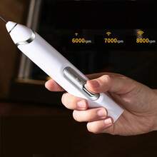 Nuevo espumador de café eléctrico J-17, espumador de leche eléctrico, batidor de leche, 3 cabezales, 3 velocidades, con soporte, recargable por USB, espumador de leche, batidor de huevos, espumador de café, ABS+acero inoxidable 304