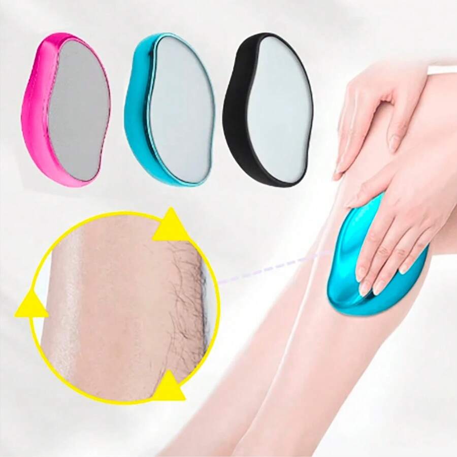 Crystal Hair Eraser For Women And Men, Reusable Crystal Hair Remover Magic Painless Exfoliation Hair Removal Tool, Magic Hair Eraser For Back Arms Legs