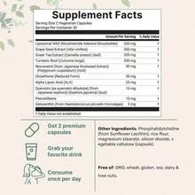 Selling Fast!Liposomal NAD+ Ultimate 1,000mg |   10-In-1 With Resveratrol, ALA, Glutathione, Astaxanthin, & Quercetin |   NAD Supplement For Women & Men |   Anti-Aging, Energy, & Brain Support. Women's Health. - 1件 - 查看 2