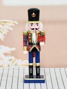 25cm Nutcracker Soldier Home Decor Wooden Nutcracker Doll Christmas Decoration, European Style New Nutcracker Hanging Ornament Cartoon Plush Doll, 10in Factory Direct Christmas Decoration Nutcracker Soldier Christmas Gift Christmas Decorations Home Christmas Gifts Christmas Decor - Multicolor - View 12