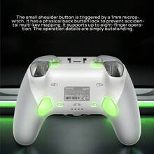 GAMESIR Controlador de juegos G7 Pro, gatillo dual, asignación de movimiento para PC, frecuencia de informe de 1000Hz, conexión de triple modo, compatible con ajuste de parámetros de software, equipado con base de carga de inicio/parada inteligente, compatible con Xbox/PC/Steam/Android - Negro - Negro - Ver 3