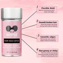 Goiple 16pcs Lace Tint Wig Install & Edge Perfecting Kit – Extreme Firm Hold Lace Wig Adhesive, Natural - Look Lace Tint Mousse, Long - Lasting Edge Control, Fast - Acting Melting Spray, Nourishing Hair Wax Stick, Easy - Remove Lace Wig Remover, Wig Caps, Styling Brushes, Combs & Elastic Bands – Sweat - Resistant, Frizz - Free, Secure Fit, Suitable For Curly, Straight, Wavy Hair, Women's Daily Styling & Lace Wig Setup - 16 Pieces Dark Brown - View 10