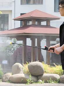 Fumigador jardinero 15 litros boquilla latón ajustable aspersor manual ideal riego huertos jardín agricultura herramientas resistentes fácil uso - Blanco - Ver 8