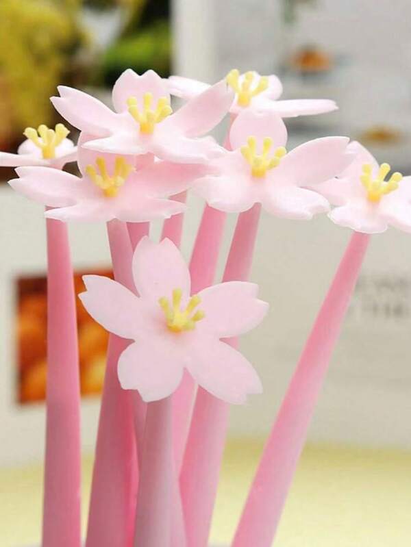 20/10/1 Stück weiche Blumen Gelschreiber, elegante wasserbasierte Stifte, girly Serie, kreative Schreibwaren für Studenten und Bürogebrauch