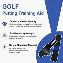 Golf Trainingsset mit Armband und Handgelenkband, Golf Schwungtrainingsgeräte zur Korrektur des Handgelenk-Winkels und Entwicklung des Muskelgedächtnisses, geeignet für Anfänger Golfer