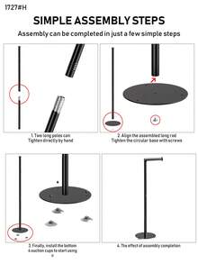 1pc Vertical Toilet Paper Holder With Toilet Brush, Freestanding Toilet Paper Roll Dispenser, Bathroom Storage Rack, Large Capacity Black Tissue Holder Bathroom Accessories Bathroom Tools - Black - View 10