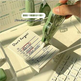 外观精美、多功能修正带套装、快干、修正带，适合在学校保存日记或办公用品。