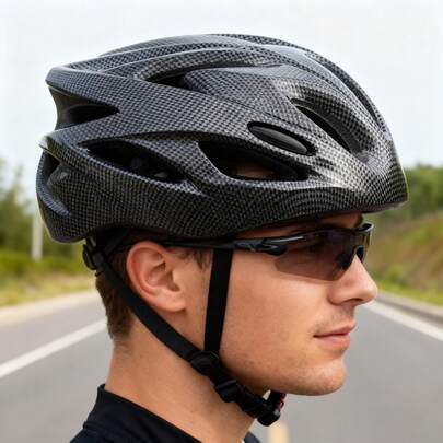 1pc Comfortable Bicycle Helmet, Unisex Lightweight And Durable Helmet With Padding, Adjustable By Dial, Suitable For Cycling, Skateboarding, Scooter And Other Sports, Great As Holiday Gift