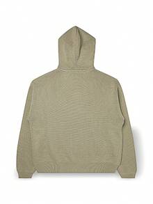 Essentials 开心果绿 FW21 男士针织连帽衫，轻盈柔软针织面料，透气亲肤，宽松版型，可调节抽绳，易于清洗，纯色设计，适合秋冬季日常穿着、旅行通勤、郊游等场合。开心果绿/浅绿色 192SU212050F - 淺綠色 - 查看 2