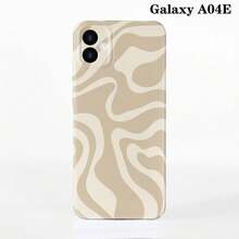 1pc Minimalist Asymmetrical Patchwork Pattern Glossy Hard Shell Phone Case, Suitable For IPhone 11/12/13/14/15/16 Pro Max