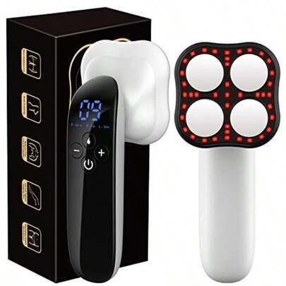 Upgraded Body Machine 4 Massager Heads Body Sculpting Machine Cellulite Massager 4 In 1 Stretch Marks Remover Body Beauty Handheld Multifunctional Machine For Belly Thigh Hip Leg, Ideal Gift