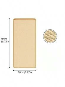 PETSIN 1 件装剑麻猫抓板坚固猫抓柱重型防抓垫猫咪礼物适用于客厅卧室沙发墙猫主人猫咪运动休息促进抓挠习惯情人节感恩节派对生日礼物