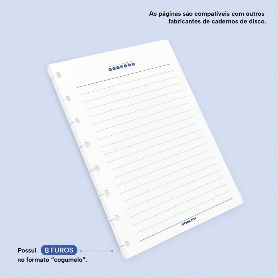 ISCOOL SPOT Blue Disc Notebook Refill 100 F 90g Small - Xem 1