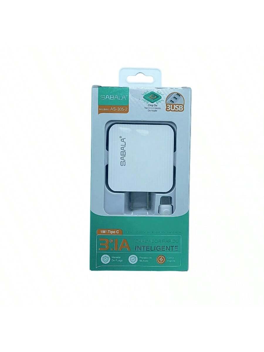 CARGADOR SABALA CABLE TC, 15W