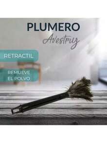 1/2/3piezas de plumero de pico de avestruz natural - Mango de madera duradera, diseño ergonómico para hogar, dormitorio, estantería, escritorio y limpieza de interiores de automóvil - Remoción suave de polvo con plumas decorativas y esponjosas, no requiere baterías, plumero para decoración del hogar, limpiador de dormitorio, limpiador elegante, limpiador de alta calidad, herramienta de limpieza, suministros de limpieza del hogar - Multicolor - Ver 6