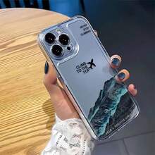 El chasis de TPU adopta un diseño de avión glacial espacial transparente, una funda protectora para teléfono personalizada y creativa, corte preciso para evitar caídas, diseño a prueba de golpes y anti-caída, resistente a la suciedad y duradera, adecuada para  17.17 Pro...17 Pro Max...17 Agua. 16.16 Pro...16 Pro Máx.16 más.. 15.15 Pro Max...15 Pro...15 más.. 14.14 Pro...14 más..14 Pro Max... 13.13 Pro...13 Pro Max...12.12 Pro...12 Pro Max...11.11 Pro...11 Pro Máx.XR.X.XS.XS máx.Modelo Se.MiNi - La elección perfecta para regalos de cumpleaños, adecuado para tu novia, novio, amigos e incluso para ti mismo. - Transparente 2737 - Ver 7