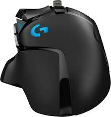Logitech Mouse para juegos G502 HERO con personalización de iluminación RGB inteligente, diseño de equilibrio de peso ajustable y diseño elegante para una experiencia personalizada. - Negro - Ver 3