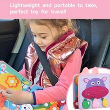 Soft Cloth Book For Babies, Enhancing Baby's Cognitive Ability, Colorful Cloth Book - Captivating Visual And Auditory Training With Cartoon Animal Tails, Soft Polyester, Children's Learning Toy, Durable Anti-Tear Waterproof Early Education Cloth Book, Stimulating Baby's Tactile And Visual Cognition, Suitable As Christmas, Birthday And Other Holiday Gifts!