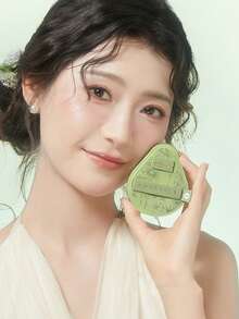 Amortals Artist & Garden 2件組濕用粉撲套組附2個收納盒，親水海綿浸水可膨脹，水滴形與六角形雙造型，極柔軟豐盈觸感，適用液態與乳霜底妝，適合初學者與化妝師，熱門便攜彩妝工具組 - 綠色 - 查看 3