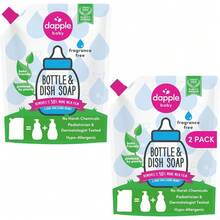 Dapple Baby Bottle Soap, Hypoallergenic Dish Soap For Baby Bottles, Powered By Plants, Fragrance Free, 34 Fl Oz (Pack Of 2) - 預設 - 查看 1
