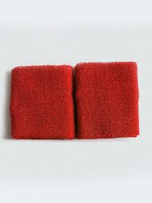 1 Set Outdoor Sports Sweatband & Wristband, Unisex Wrist Band Gym Football Sports Protective Gear Sweat Wristband Men Outdoor- Ideal For Yoga, Fitness, Tennis, Basketball, Jumping Rope, Running, Hiking, Cycling And Other Fitness Activitiesl - Multicolor - View 4