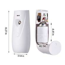 Automatic Air Freshener Spray Dispenser, 4-Pack, Wall Mounted Or Free Standing, Battery Operated, Multiple Time Settings For Home, Indoor, Bathrooms, Offices, Hotels, Commercial Places, White - 4 件裝 - 查看 9