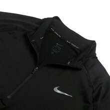Nike HV2181-010 Men's Long Sleeve Moisture Wicking Quick Dry Commuting & Running T-Shirt - Black - View 3