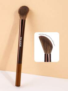 MAANGE 1 pezzo Pennello da trucco professionale per un'applicazione efficace e durevole. Pennello per il viso, pennello per cipria, pennello per blush, pennello correttore, pennello per contouring, pennello per il naso, pennello per ombretto, pennello dettagli. Accessori per il trucco da usare a casa o in viaggio. Accessori per il trucco, regali per gli amici.