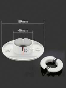 Wall Hole Decoration Cover, Air Conditioning Hole Decorative Cover, Hole Sealing Cover, A/C Hole Cover, With Cover, Concealment - Optional Specifications - View 15