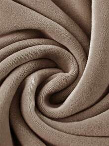 1pc Stretch Velvet Armchair Slipcover Set, Backrest Cover, High Armrest Cover, Simple Unlined, Suitable For Bedroom, Living Room, Study And Other Lighting Spaces - Light Camel - View 5