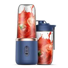 2-Cup Multi-Functional Electric Juicer, Blender, Juicer With 6 Blades - Wireless, Portable, USB Charging - Perfect For Smoothies And Vegetable Juices. Great Kitchen Accessory And Gift For Health Enthusiasts - Multicolor - View 10