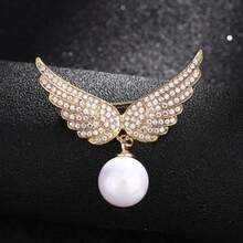 An Angel Wing Wing-Shaped Brooch, Elegant And Stylish Pins, And Stylish Corsage Accessories Can Be - mặc định - Xem 4
